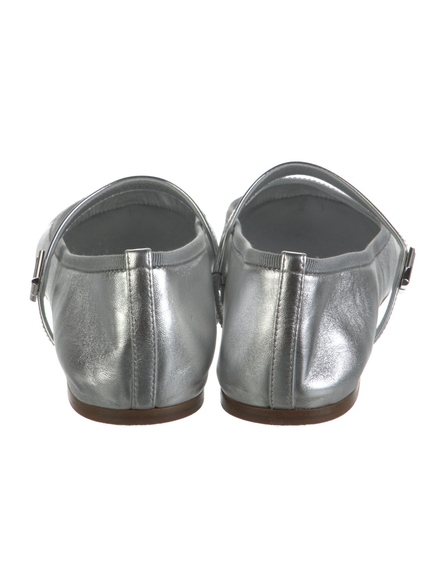 Louis Vuitton Leather Mary Jane Flats